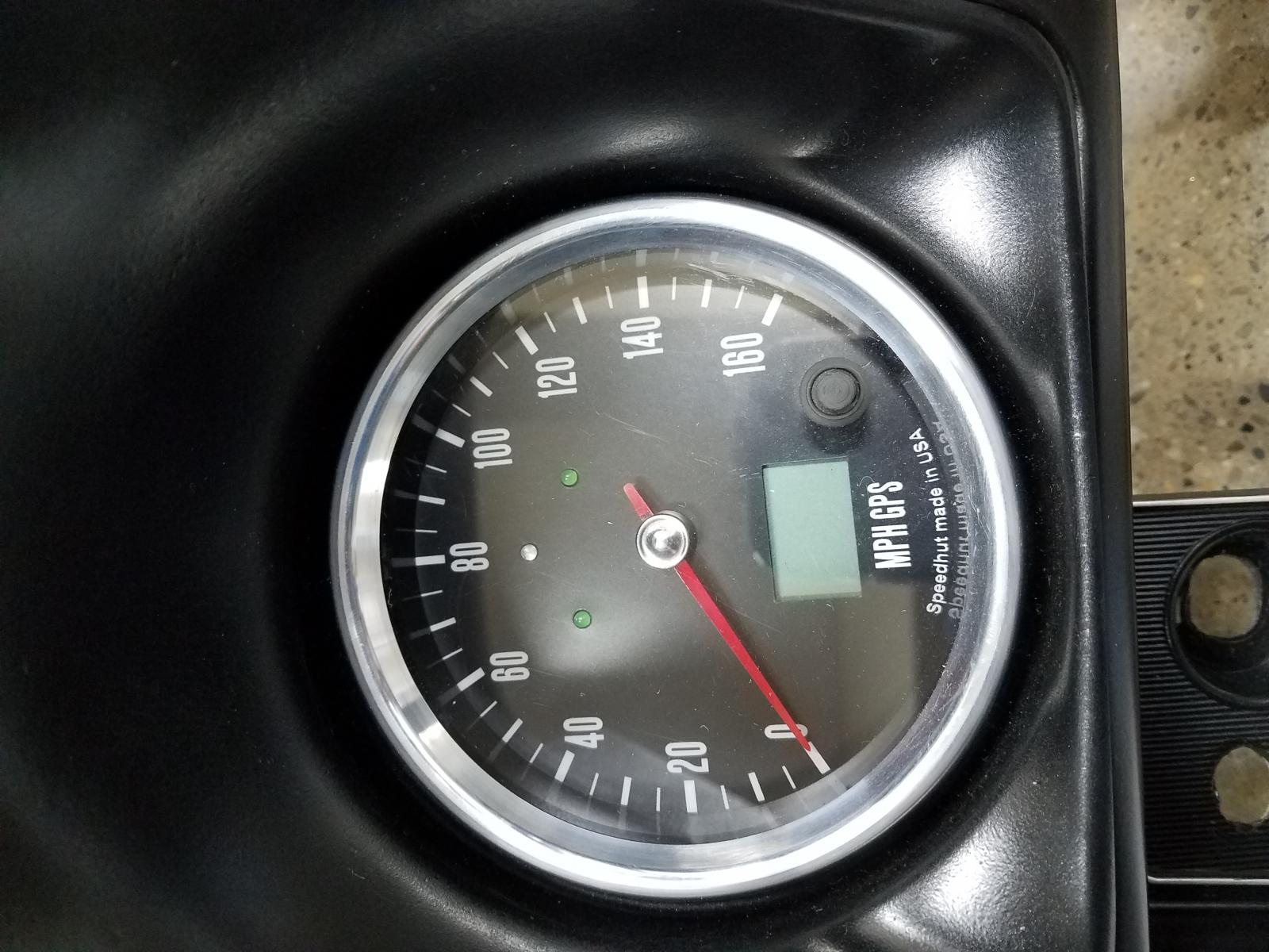 Speedhut Legacy gauge set with GPS Speedo, Tach, fuel, oil press, water  temp, volt